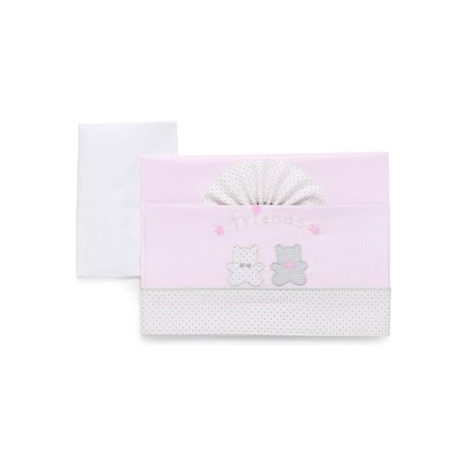 Italbaby Set Letto 3 Pezzi Friends Rosso