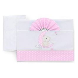 Set Letto 3 Pezzi Moon Rosa