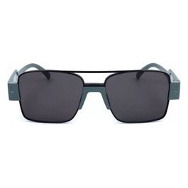 Occhiali da Sole Mod SEBASTIAN 0817 COMBO GREY GLOSSY Design Vintage con Montatura in Acciaio e Acetato Comfort Elevato