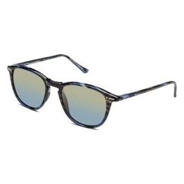 Occhiali da Sole Mod 0701 THIN ROUND SUN B2 BUTTON GL Design con Montatura Plastica e Lenti Blu per uno Stile Unico