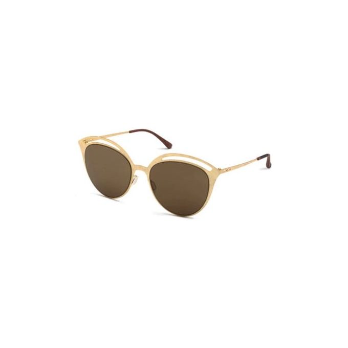 Image of Italia Independent Occhiali da Sole Mod 0224 I-THIN METAL GOLD SMERIGLIA per un look trendy e chic