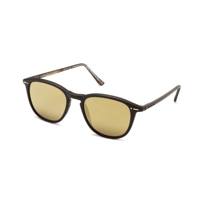 Image of Italia Independent Occhiali da Sole Mod 0701 THIN ROUND SUN B2 BROWN BUT per una protezione UV e stile contemporaneo