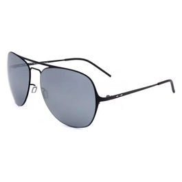 Occhiali da Sole Mod 0209 I-THIN METAL BLACK per Uomini con Stile e Design Innovativo