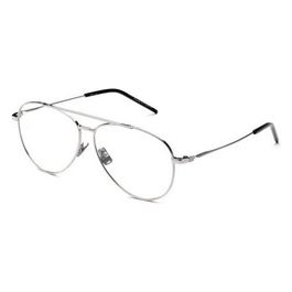 Italia Independent Occhiali da Vista Mod Forrest 5310 Superthin Argento da Uomo