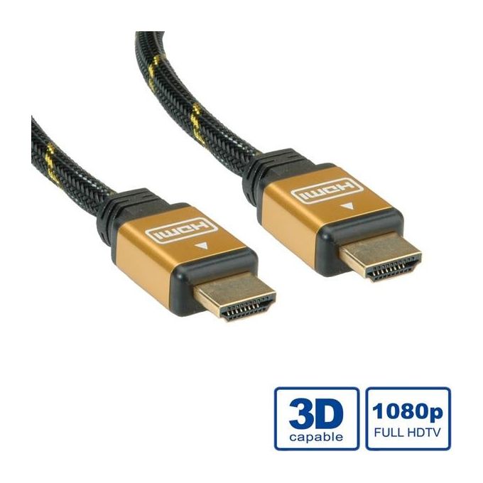 ITB 11.04.5504 Cavo Top Hdmi High Speed C/Ethernet Gold 7,5mt