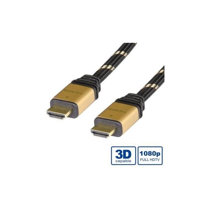 Itb 11.04.5506 Hdmi High Speed con W/Ethernet Oro 10mt