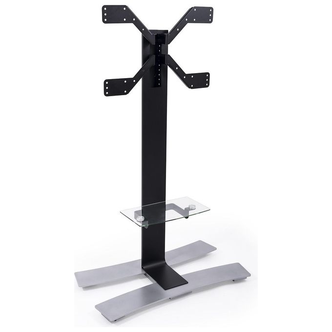 ITB Stand Vesa 600x400 h 1400 con Mensola Integrata