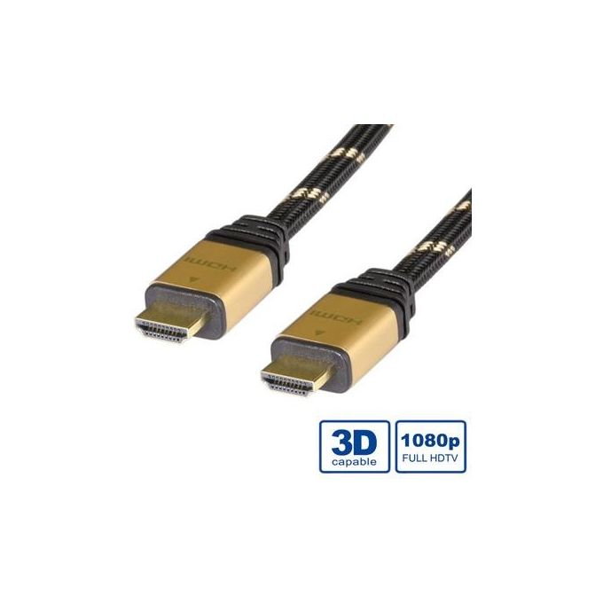 Itb Top High Speed Hdmi Cable con Ethernet Gold M - M 15m