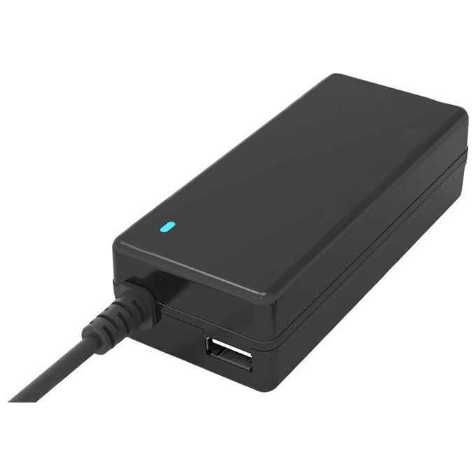 Itek Alimentatore Universale per Notebook 65W con 12 Connettori Porta Usb 5V1A 100-240VAC 15-20VDC