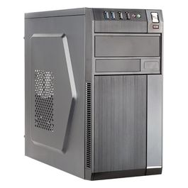 Cabinet MicroATX midi Tower Modello robb - alimentatore 500w - 2xusb 3.0 Frontali - full nero