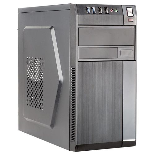 Itek Cabinet MicroATX midi Tower Modello robb - alimentatore 500w - 2xusb 3.0 Frontali - full nero