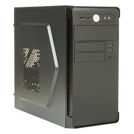 case River mini Tower M-atx 500w 2xusb3.0 full Black