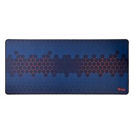 E1 Tappetino per Mouse da Gioco per Computer  900x400x3mm Nero/Rosso