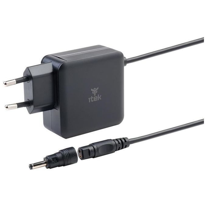 Itek ITNBAW65 Caricabatterie per Dispositivi Mobili Computer Portatile Nero Ac Interno