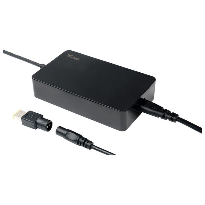 ITek ITNBSD90 Alimentatore Universale per Notebook 90W 8 Connettori Slim Design