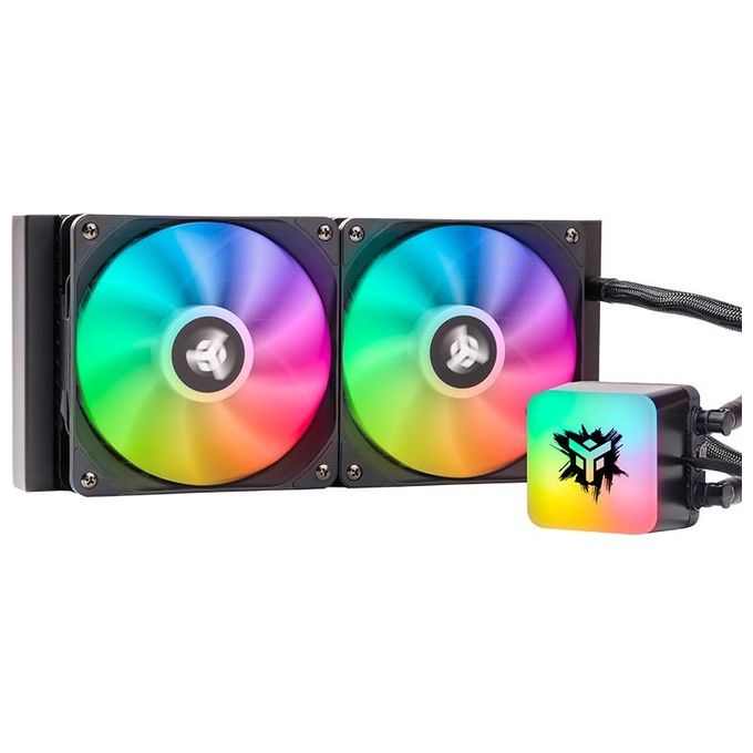 Itek SKETLIQ 240 ARGB Processore Kit di Raffreddamento a Liquido 12cm Nero