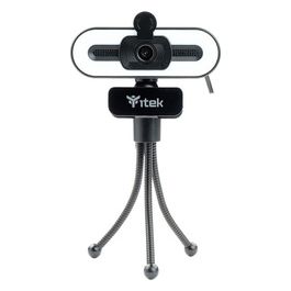 Itek W401L Webcam con Microfono Full Hd 30FPS Luce Led 3 Mode Usb Treppiede