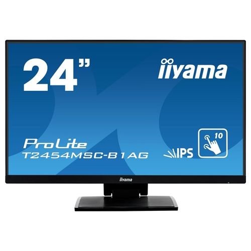 IIYAMA Monitor 23.8" LED IPS Multitouch ProLite T2454MSC-B1AG 1920x1080 Full HD Tempo di Risposta 4 ms