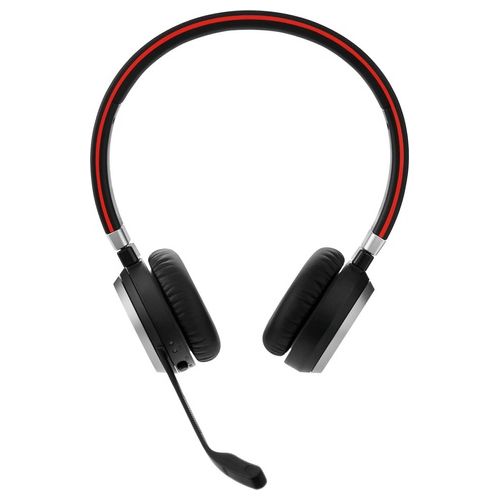 Jabra 6599-823-399 Evolve 65 MS Stereo Auricolare con Microfono sull'Orecchio Wireless Bluetooth