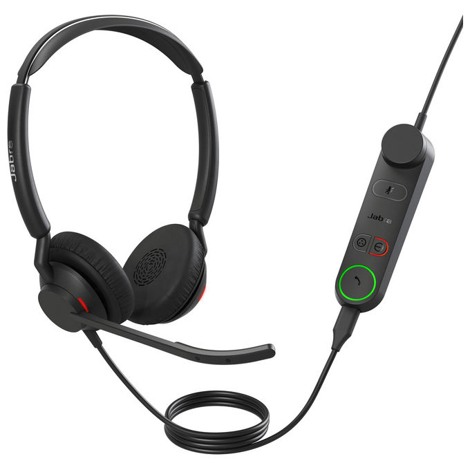 Jabra 5099-299-2219 Auricolare cablato Engage 50 II USB-A Stereo Per ufficio Nero