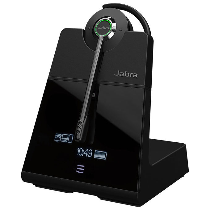 Jabra 9655-583-111 Auricolare Wireless Engage 75 SE Bluetooth Nero Ufficio