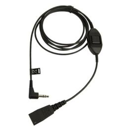 Cavo per cuffie disconnessione rapida (M) jack stereo da 3,5 mm (M) per Alcatel 8 Series IPTouch 4038, 4068