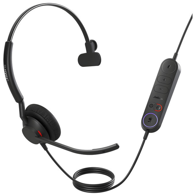 Jabra Engage 40 4093-413-299 Auricolare Cablato USB-C Monoaurale Ufficio Nero