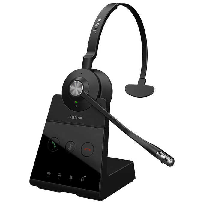 Jabra Engage 65 SE 9653-553-111-1 Cuffie Mono Wireless Portata 150m Nero