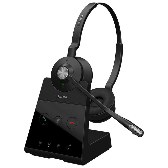 Jabra Engage 65 SE 9659-553-117 Cuffie Wireless DECT Stereo Portata 150m Nero