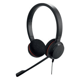 Evolve 20 Cuffie Cablate USB-C/A con Microfono Nero