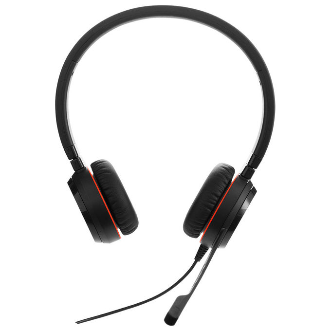 Jabra Evolve 20 SE 4999-823-369 Cuffie Cablate con USB Tipo-C-A Nero Per Ufficio