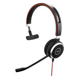 Jabra Evolve 40 MS mono Cuffie con microfono sovrauricolare