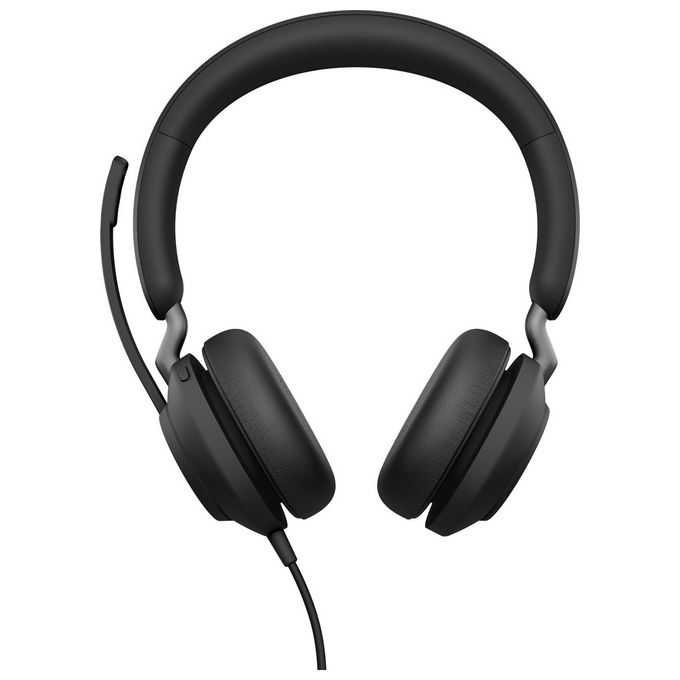 Image of Jabra Evolve2 40 SE Auricolare Cablato a Padiglione per Musica e Chiamate USB tipo A Nero
