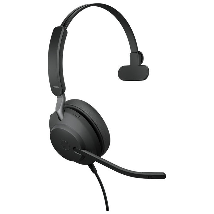 Jabra Evolve2 40 SE 24189-889-799 Cuffie Mono Cablate USB-C-A Ufficio Nero