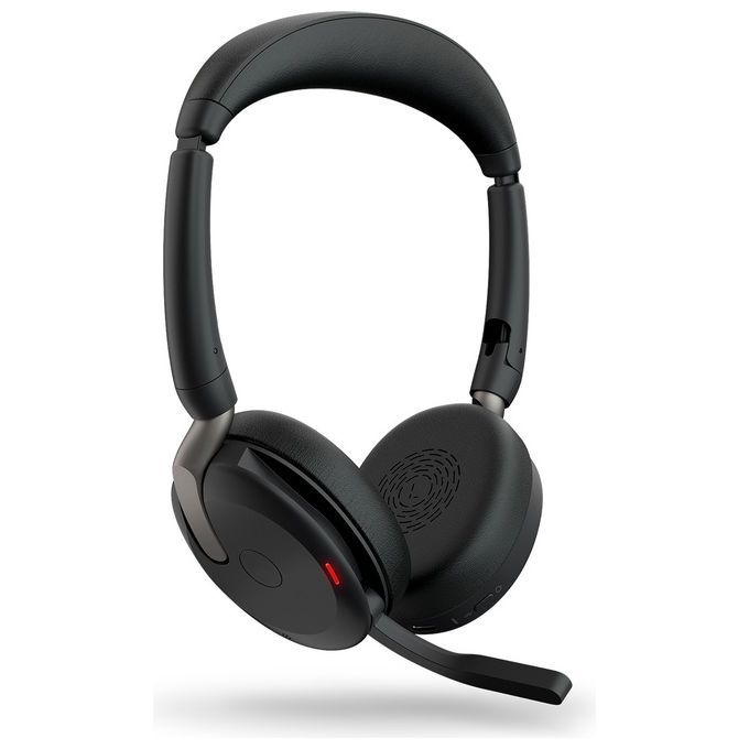 Jabra Evolve2 65 Flex 26699-989-989 Auricolare Bluetooth Ufficio ANC Ibrido Nero