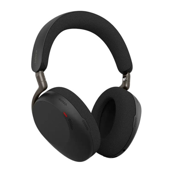 Jabra Evolve3 85 38599-989-989 cuffie wireless over-ear cancellazione rumore adattiva 25h chiamate ricarica wireless Bluetooth 5.3 USB-C nero