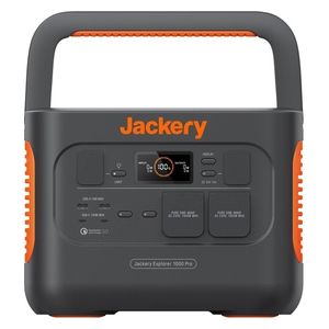 Jackery Centrale elettrica portatile Jackery Explorer 1000, batteria al litio mobile solare da 1002Wh per alimentazione di emergenza domestica con prese CA 230V/1000W, per campeggio all'aperto in camper