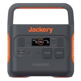 Centrale elettrica portatile Explorer 2000 PRO, Generatore solare da 2160Wh con uscite CA 2x230V/2200W, pacco batteria solare al litio mobile per campeggio