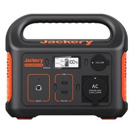 Centrale elettrica portatile Explorer 240, 230V/200W con presa AC a onda sinusoidale pura, batteria al litio di riserva da 240 Wh per esterni, picnic, pesca, viaggi, feste, campeggio
