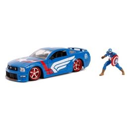 Jada Captain America Ford Mustang Scala 1:24 Captain America