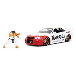 Jada Street Fighter Ryu 1:24 Nissan Skyline GTR