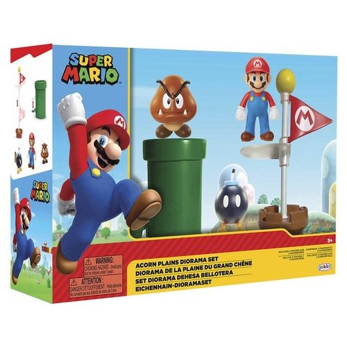 Jakks Nintendo Super Mario Diorama Set Ghiande