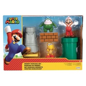 Jakks Nintendo Super Mario Diorama Set Deserto