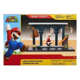 Jakks Nintendo Super Mario Playset Castel Lava