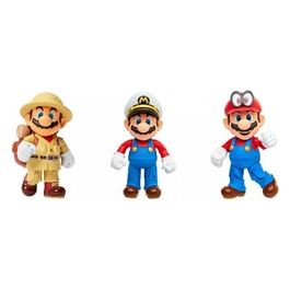 Jakks Super Mario 4 Mario Odyssey 3-Pack