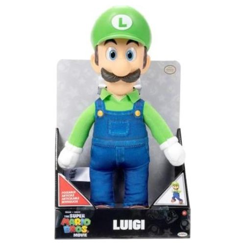 Jakks Super Mario Movie Plush Luigi 38cm