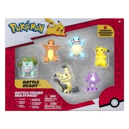 Pokemon Battle Figure M-pack Battle Ready 6 Pezzi Pikachu Angry