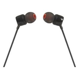 JBL T110 Auricolare con Microfono Nero