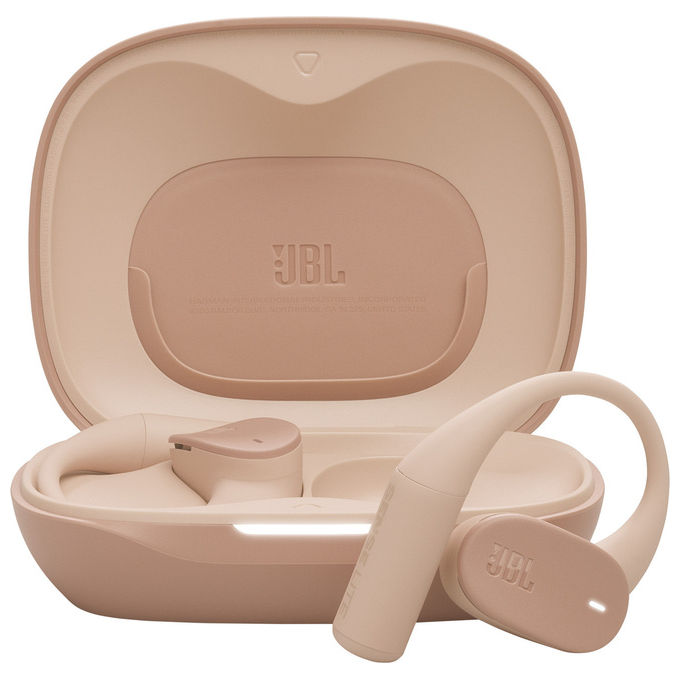 Jbl 1200130023125 Auricolare Wireless a Clip Musica Bluetooth Sense Lite Beige