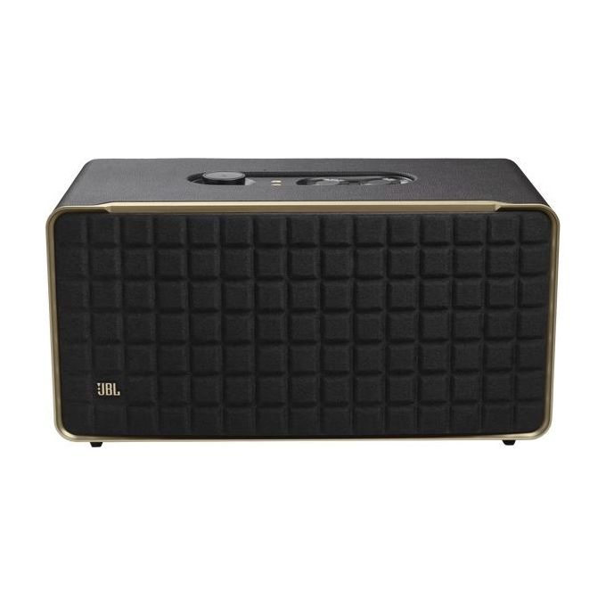 JBL Authentics 500 Smart Home Wifi Speaker Altoparlante Bluetooth dal Design Retro' Anni '70 con Griglia Quadrex Dolby Atmos Assistente Vocale AirPlay